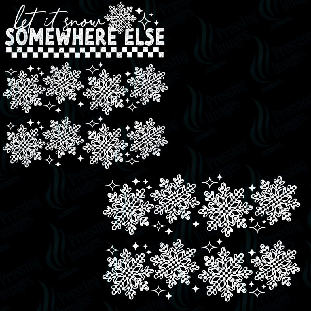 Let It Snow Somewhere Else Retro | Pressing Images (#6826)