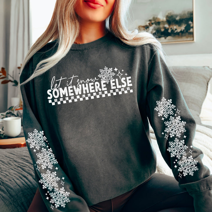 Let It Snow Somewhere Else Retro | Pressing Images (#6826)