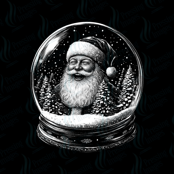 DTF 6842 Snow Globe — detail view — Pressing Images Canada