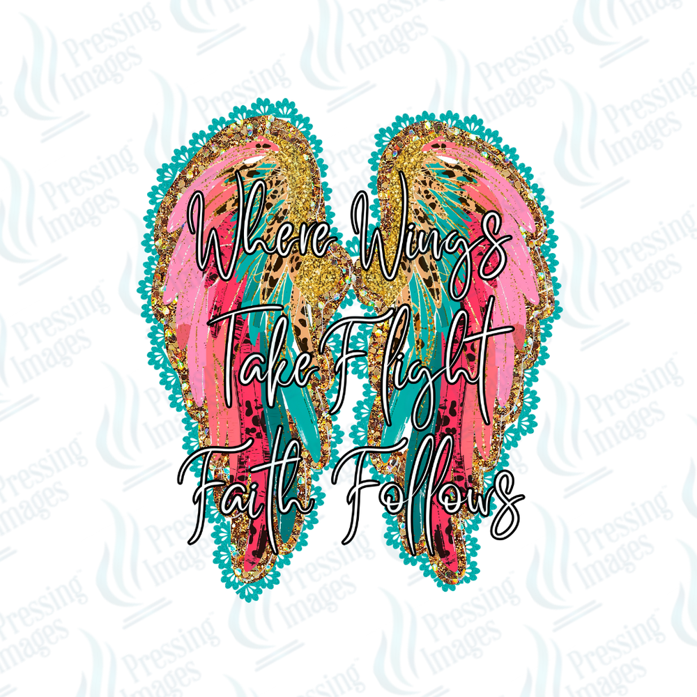 DTF 6849 Where Wings Take Flight — detail view — Pressing Images Canada