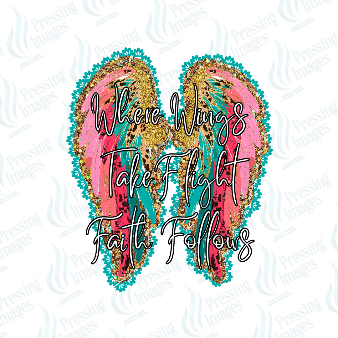 DTF 6849 Where Wings Take Flight — detail view — Pressing Images Canada