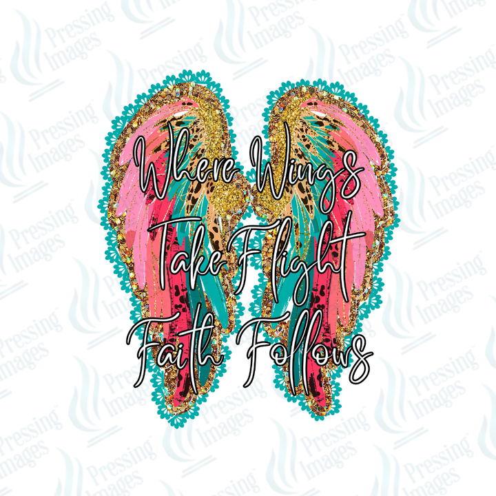 DTF 6849 Where Wings Take Flight — detail view — Pressing Images Canada