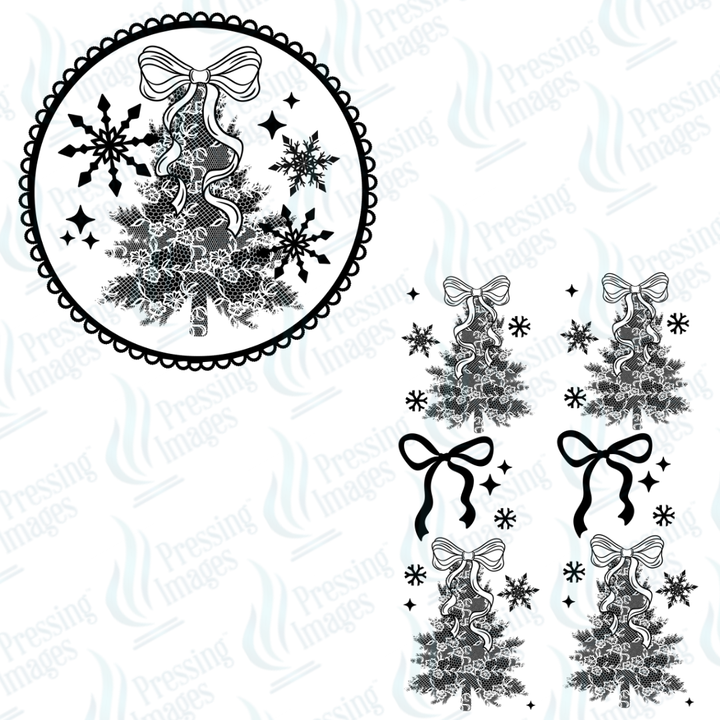 UVD 6852 Lace Tree Circle