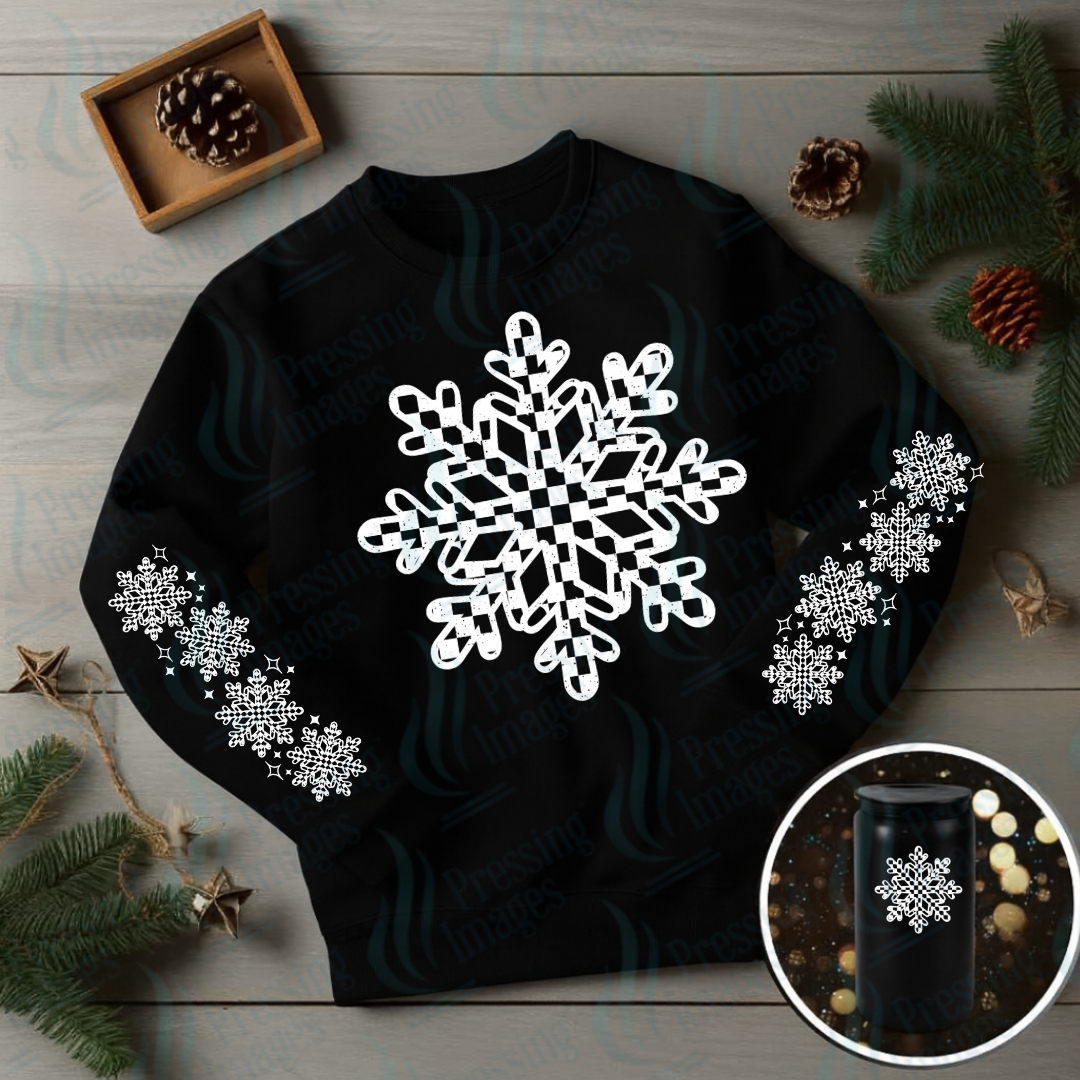 UVD 6858 Checker Snowflake – Pressing Images