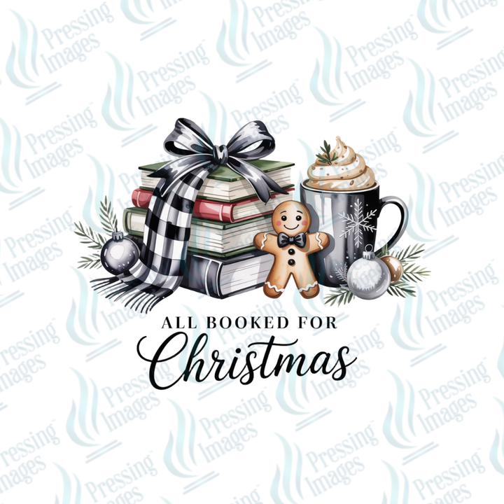 Gingerbread & Plaid All Booked For Christmas | Pressing Images (#6867)
