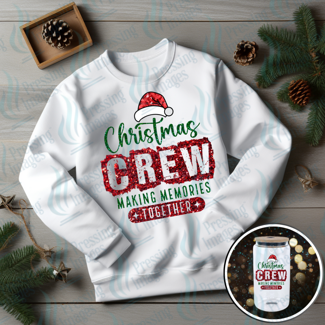 DTF 6884 Christmas Crew Making Memories