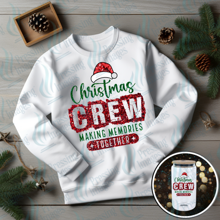 DTF 6884 Christmas Crew Making Memories