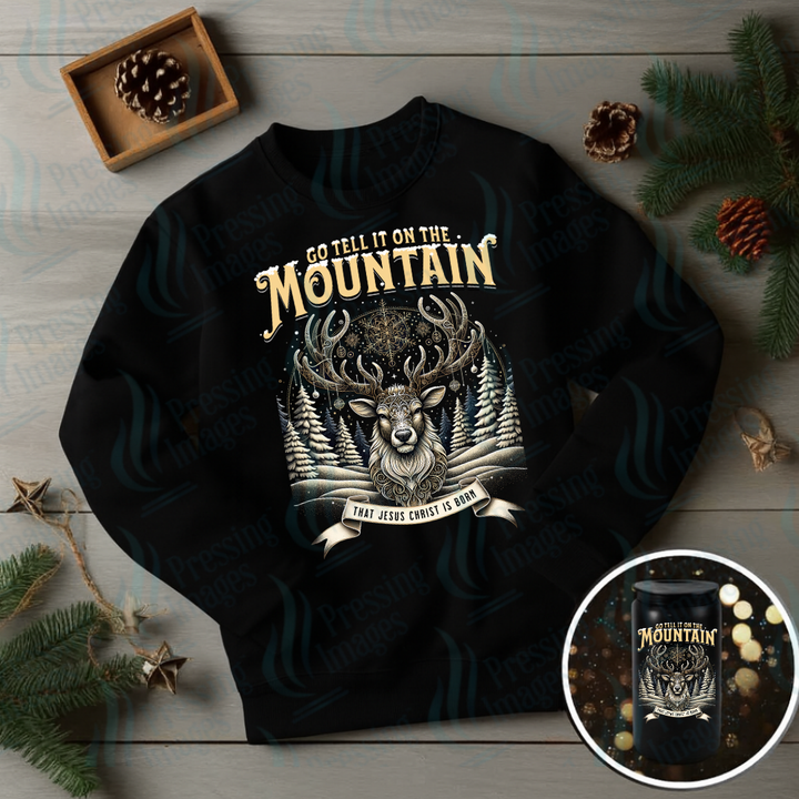 DTF 6894 Go Tell It On The Mountain — detail view — Pressing Images Canada