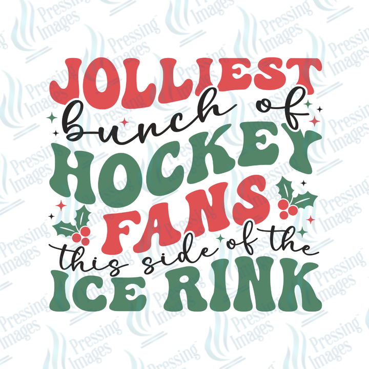 DTF 6897 Jolliest Bunch Of Hockey Fans — detail view — Pressing Images Canada