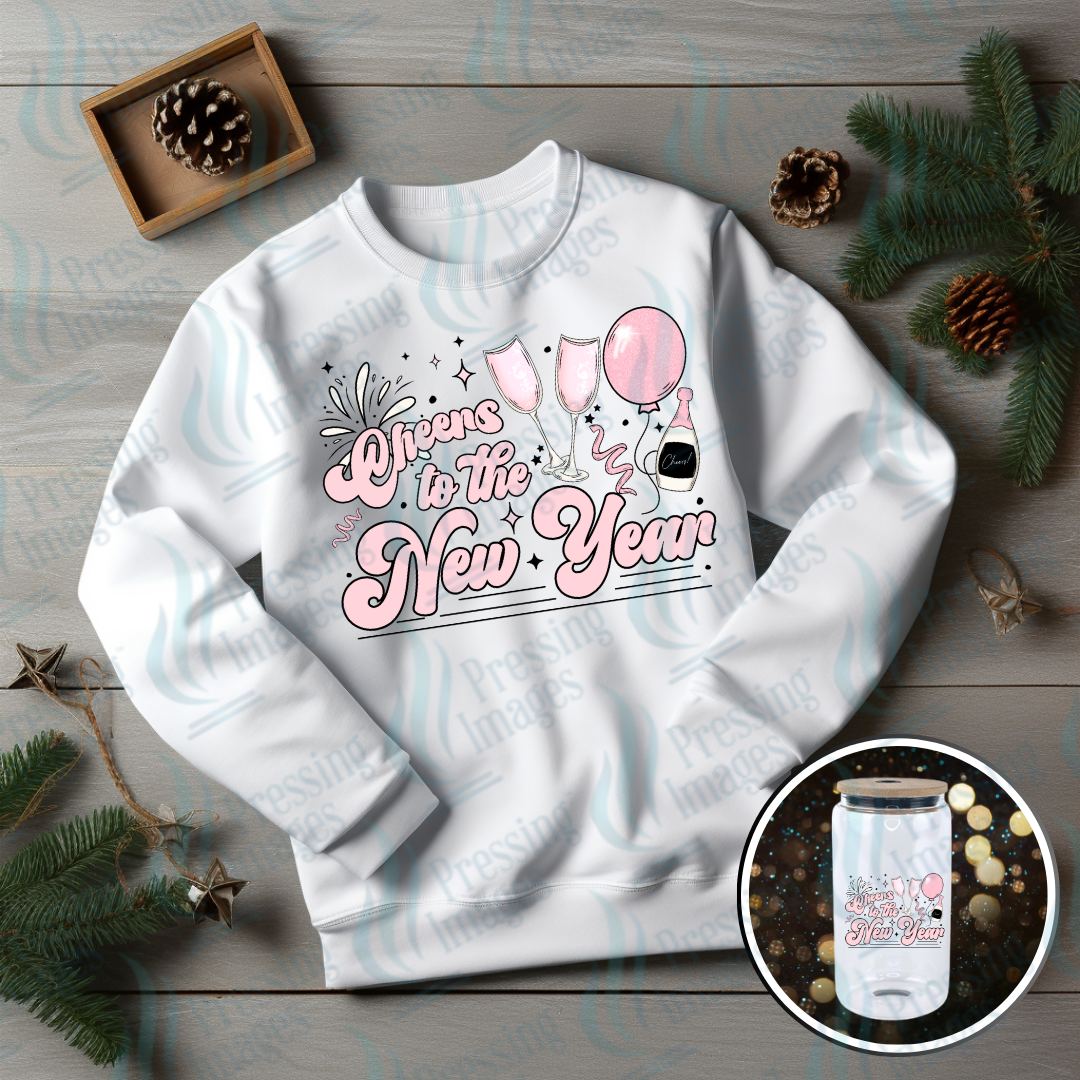 DTF 6914 Cheers New Years