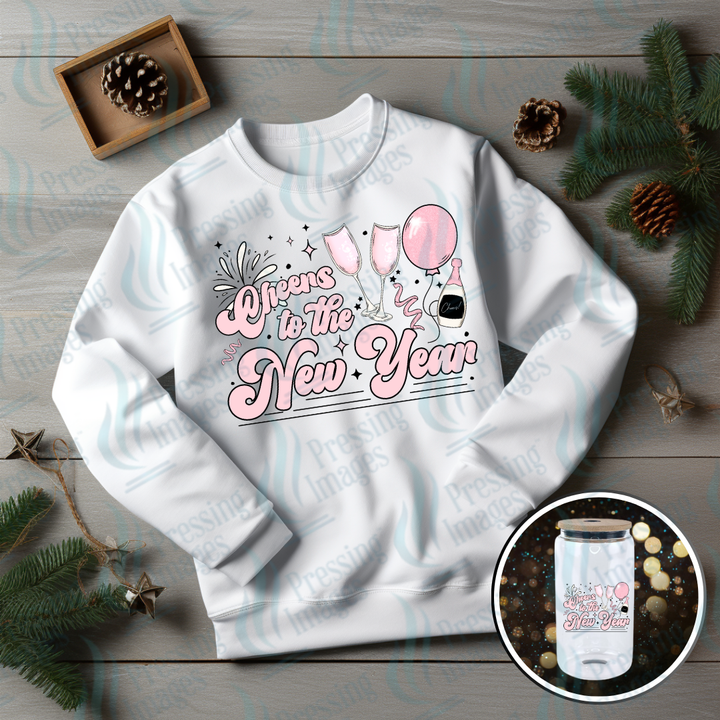 DTF 6914 Cheers New Years