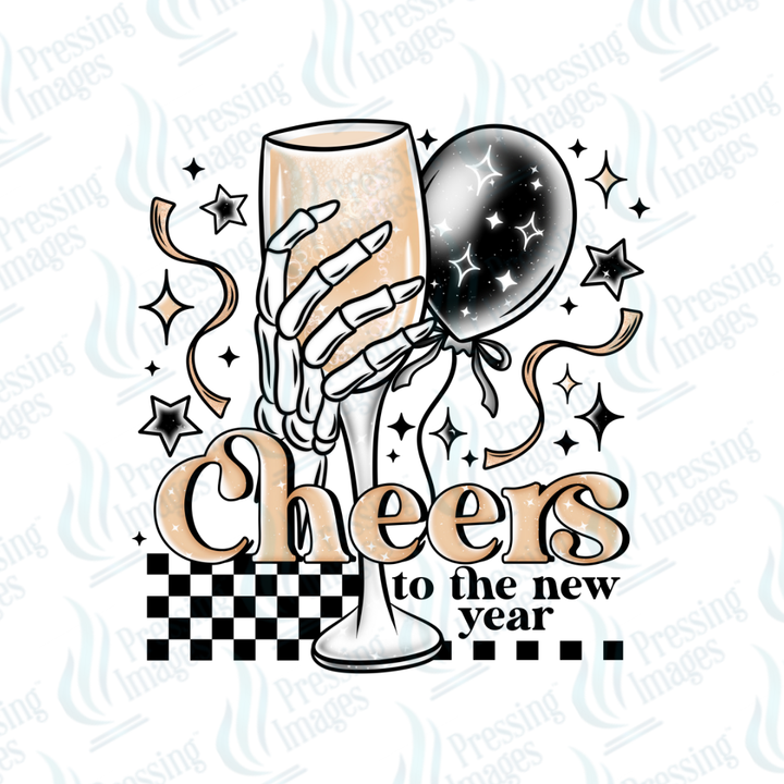 DTF 6915 Cheers Champagne