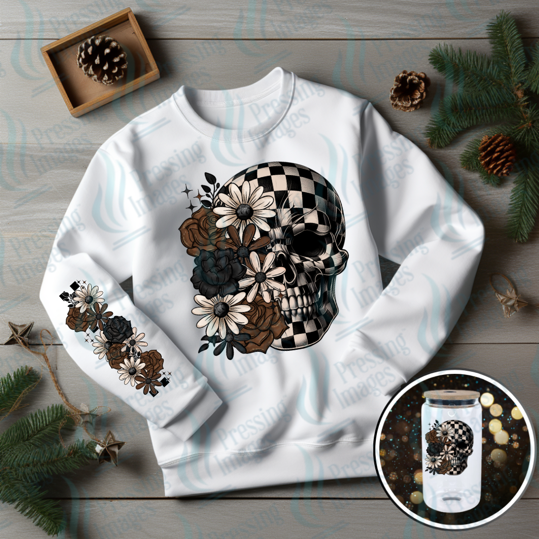 UVD 6921 Fall Half Skull