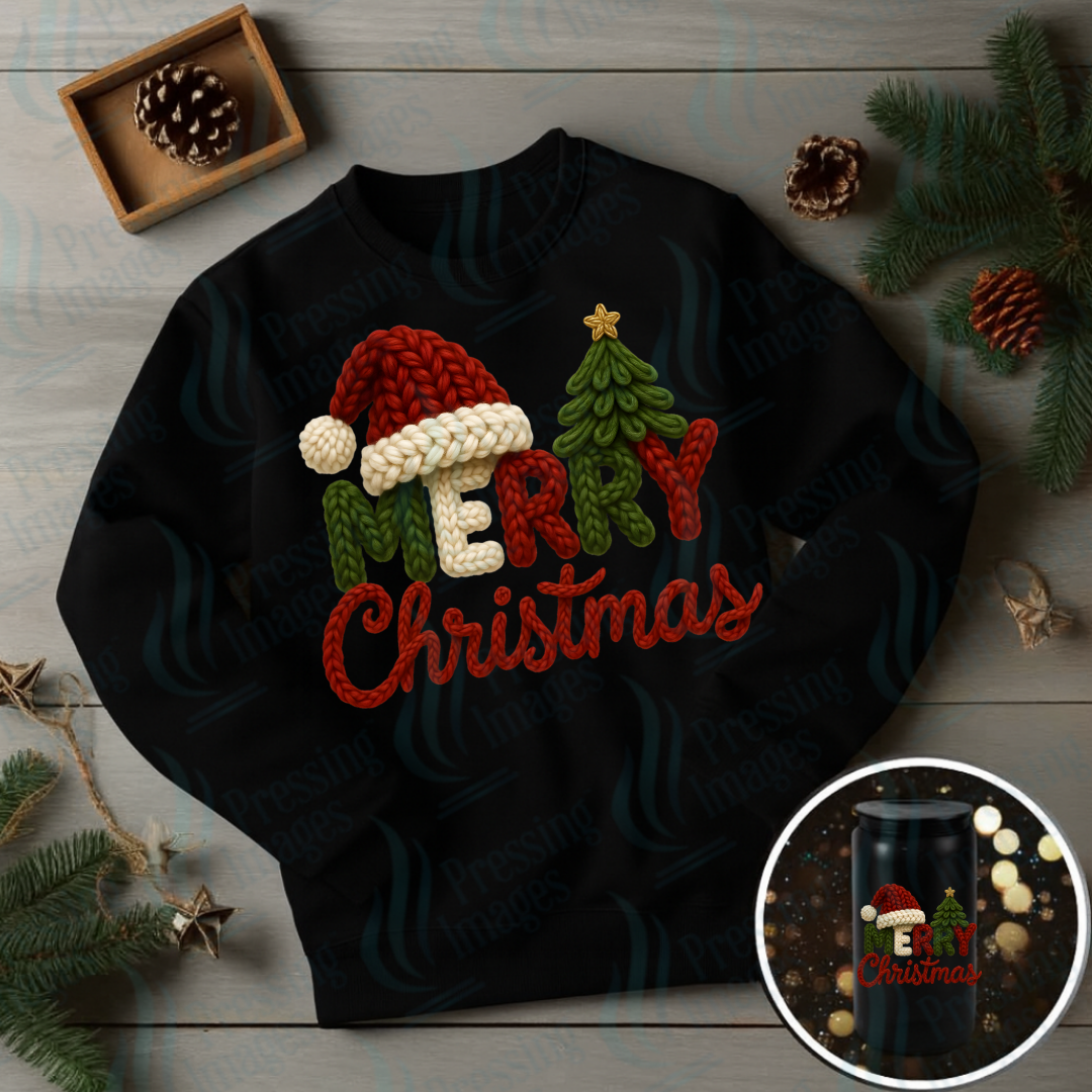 UVD 6923 Yarn Merry Christmas