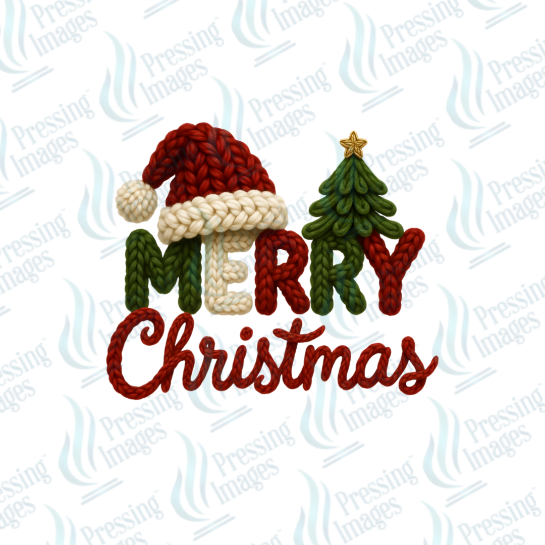 DTF 6923 Yarn Merry Christmas