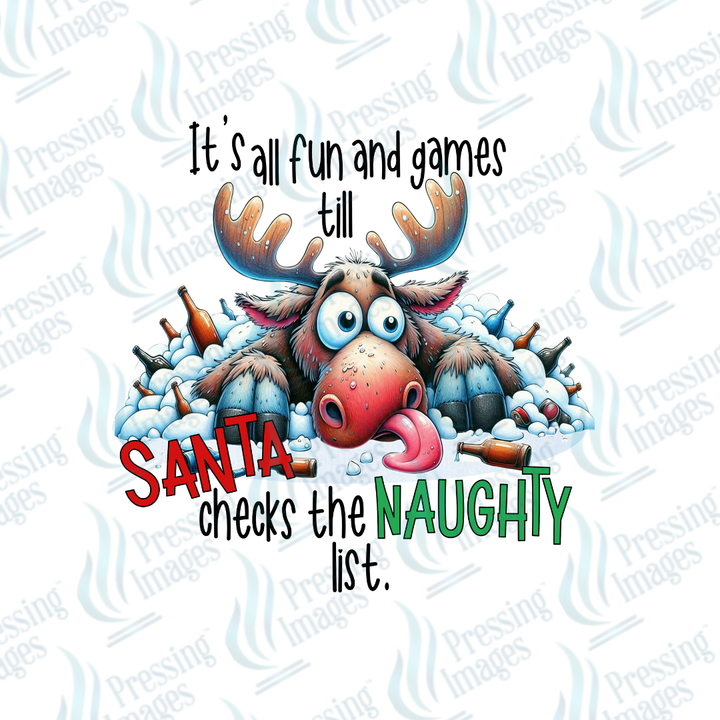 Fun And Games Till Santa Checks The List | Pressing Images (#6931)