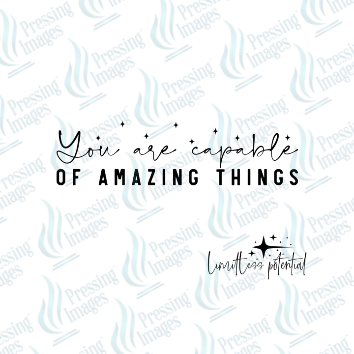 UVD 6943 You Are Capable Of Amazing Things