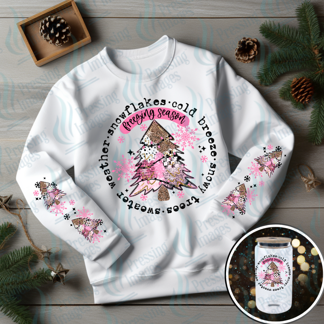 DTF 6960 Snowflakes , Cold Breeze w/2 sleeves — Pressing Images Canada
