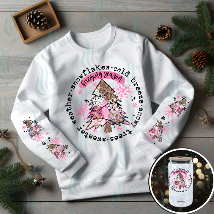 DTF 6960 Snowflakes , Cold Breeze w/2 sleeves — Pressing Images Canada