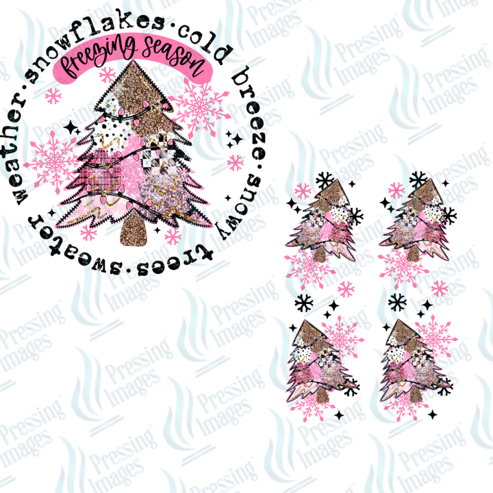 DTF 6960 Snowflakes , Cold Breeze w/2 sleeves — view 6 — Pressing Images Canada