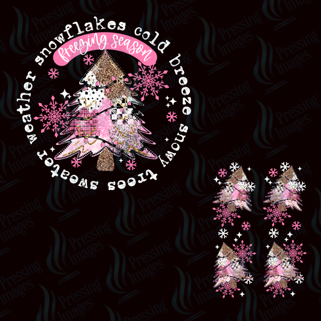 DTF 6960 Snowflakes , Cold Breeze w/2 sleeves — packaging — Pressing Images Canada