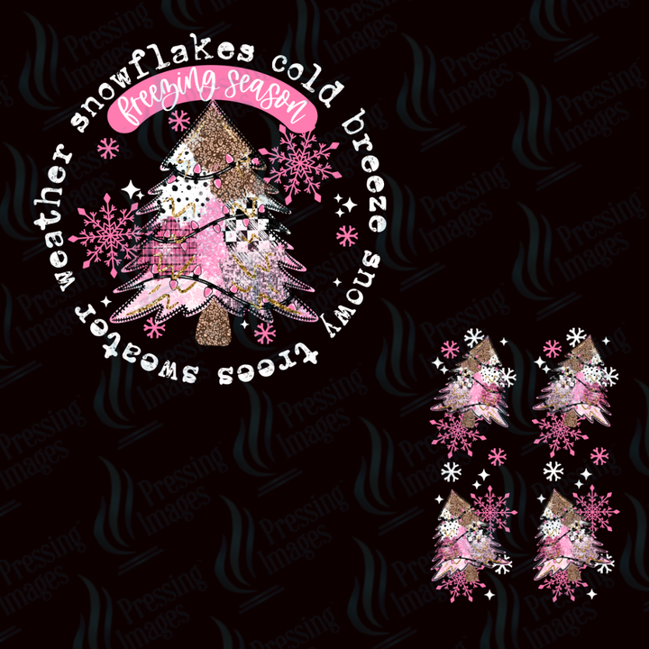 DTF 6960 Snowflakes , Cold Breeze w/2 sleeves — packaging — Pressing Images Canada