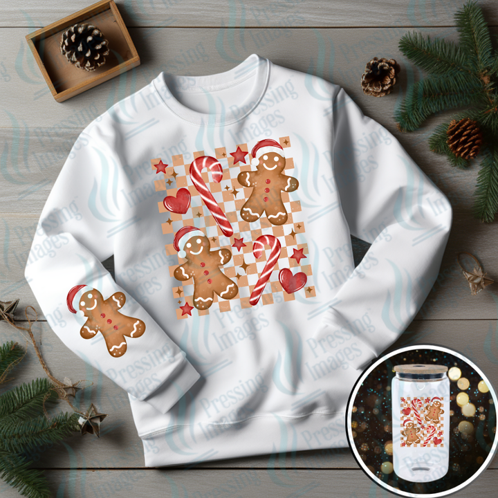 Gingerbread Checker | Pressing Images (#6962)