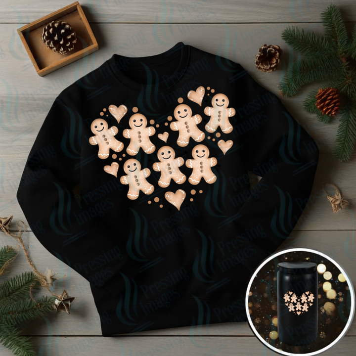 UVD 6963 Gingerbread Heart