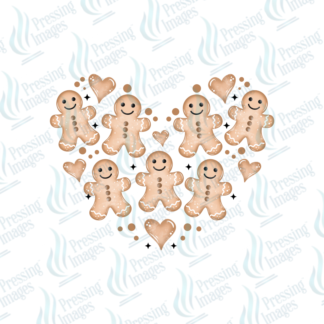 UVD 6963 Gingerbread Heart