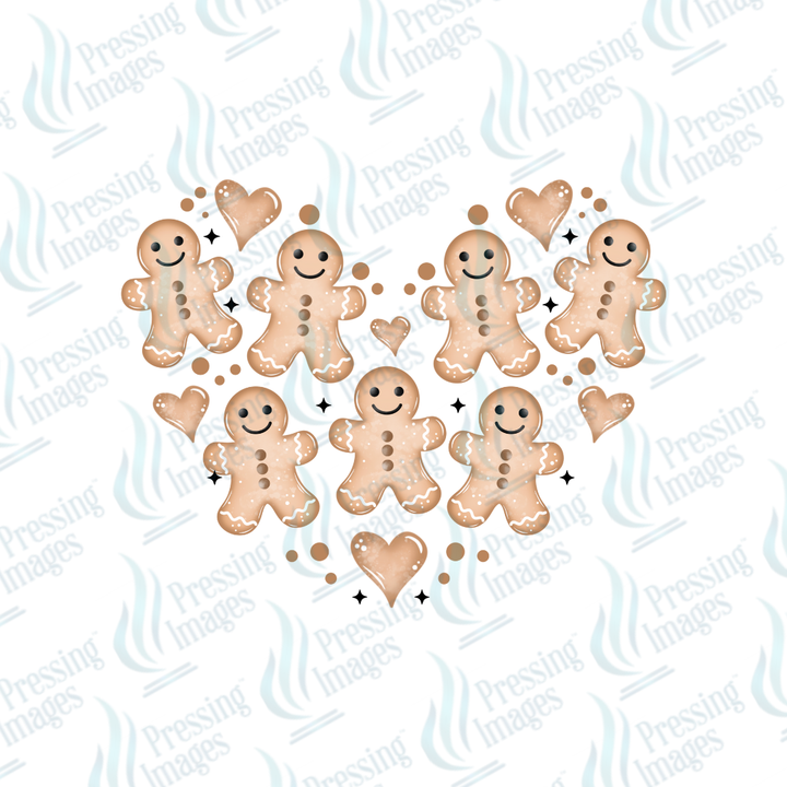 UVD 6963 Gingerbread Heart