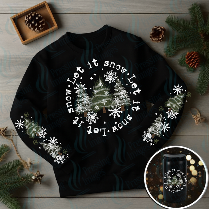 Let It Snow Christmas Trees | Pressing Images (#6968)