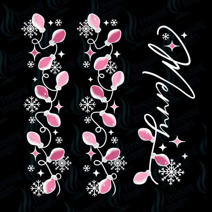DTF 6971 Merry Pink Lights w/2 sleeves