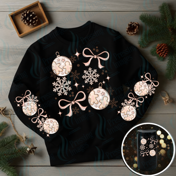 UVD 6980 Boho Christmas Balls