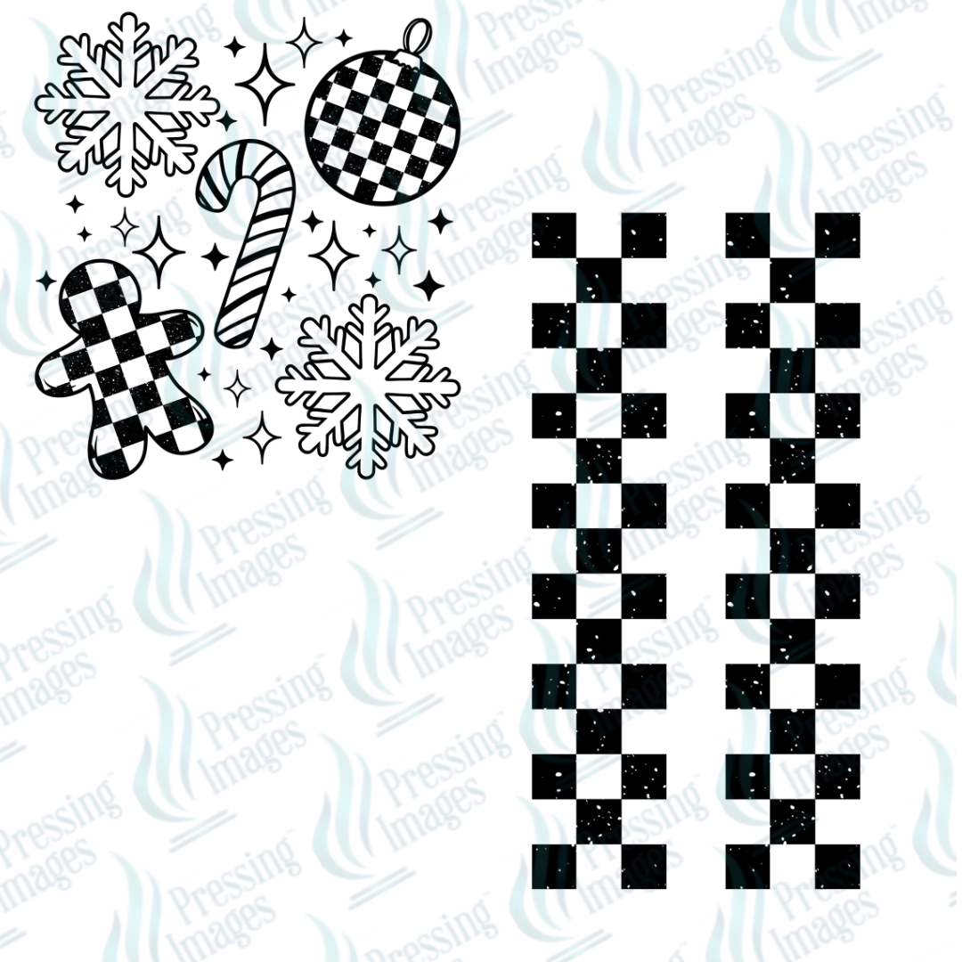 Checkered Christmas | Pressing Images (#6982)