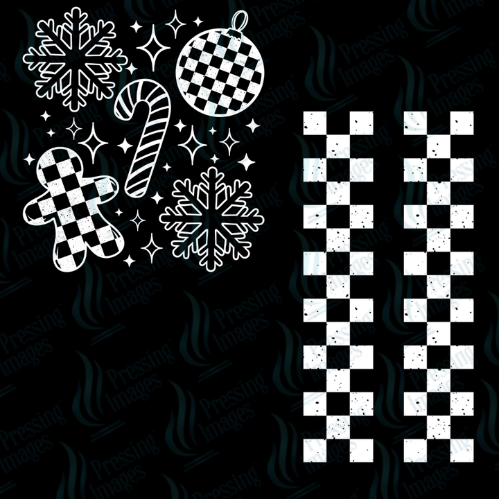 UVD 6982 Christmas Checker Doodles