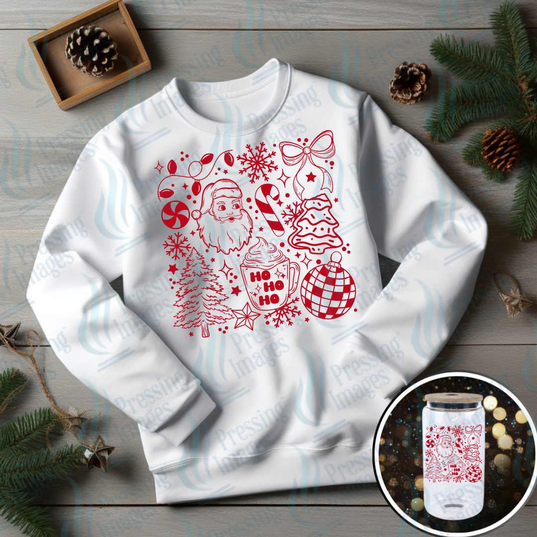 UVD 6983 Red Christmas