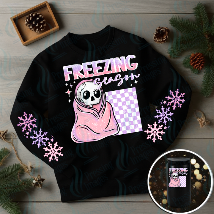 DTF 6989 Freezin' Season w/2sleeves