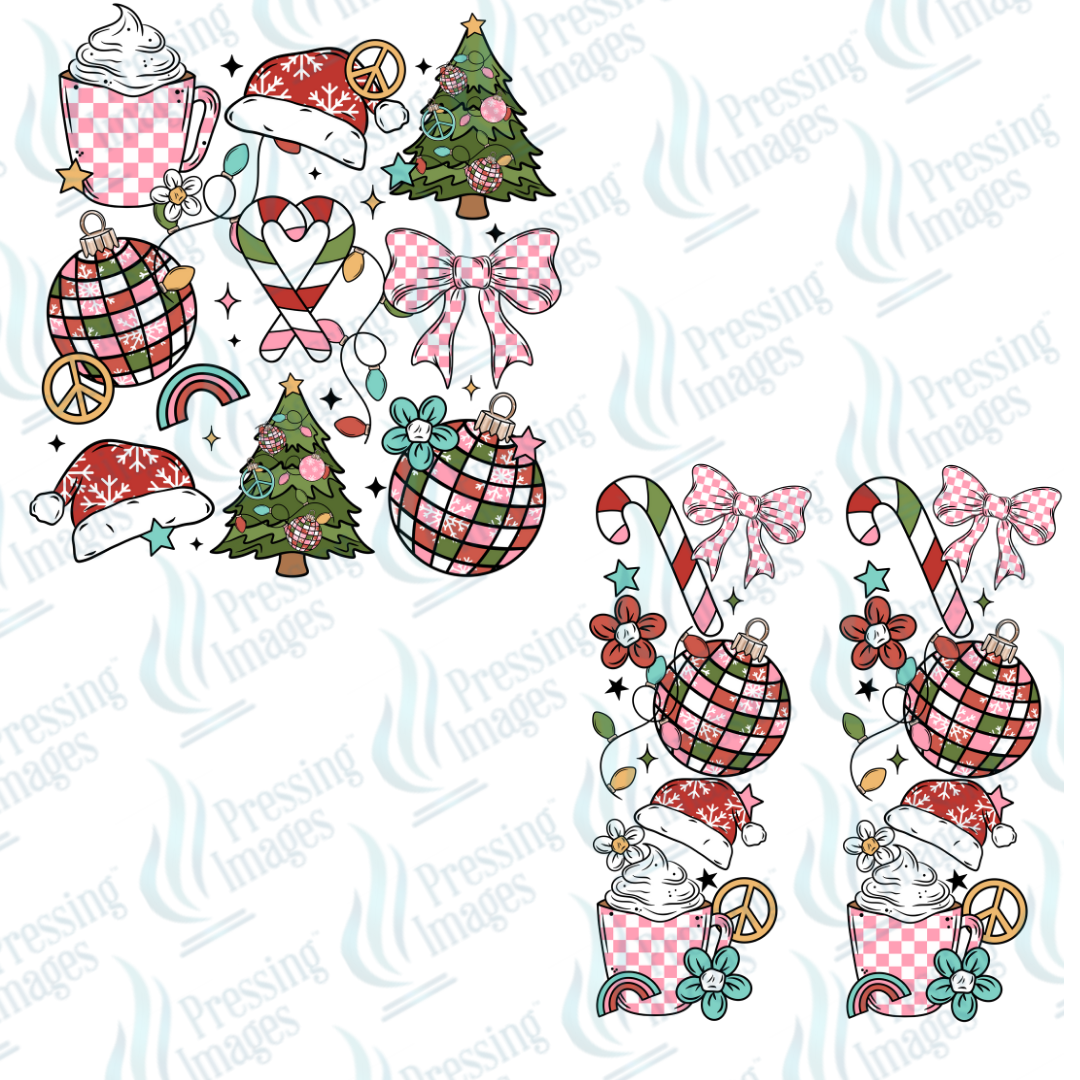 UVD 6994 Merry Christmas Grid