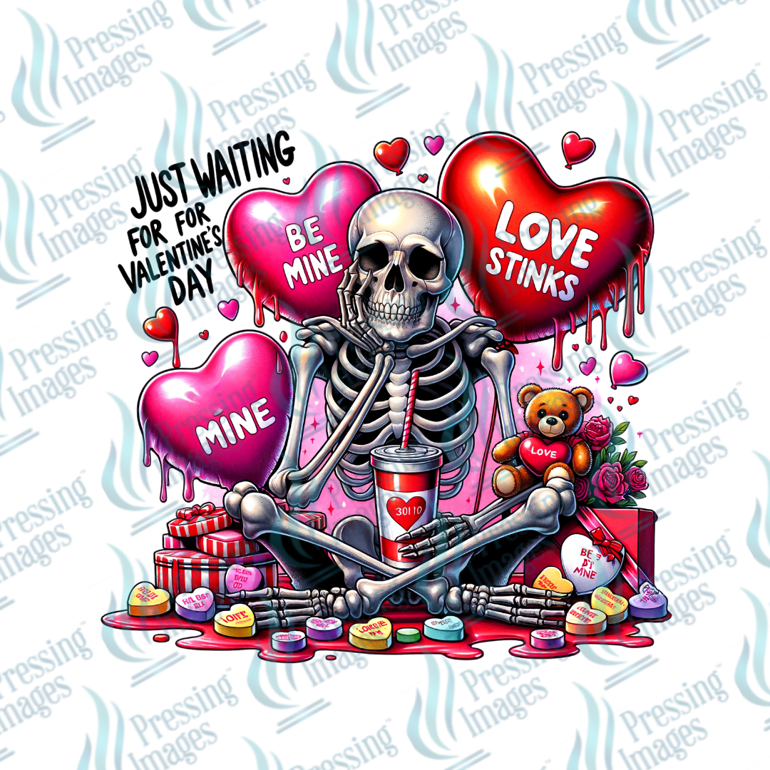 UVD 7005 Just Waiting For Valentine's Day — detail view — Pressing Images Canada
