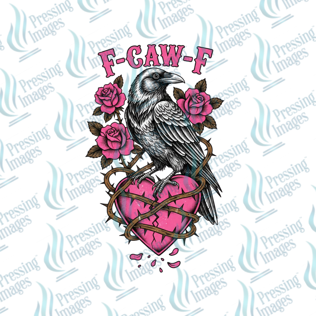 UVD 7006 F Caw F Valentine's — detail view — Pressing Images Canada
