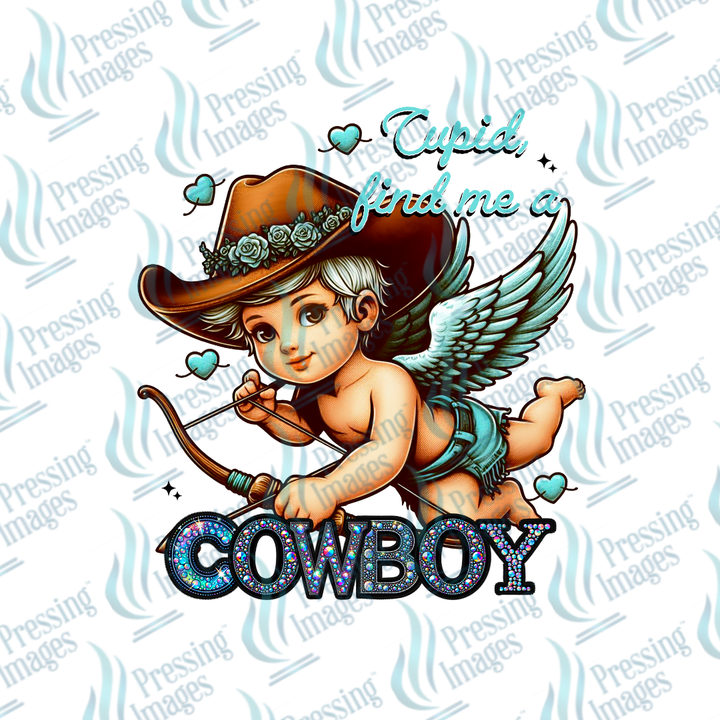 UVD 7010 Find Me A Cowboy — detail view — Pressing Images Canada