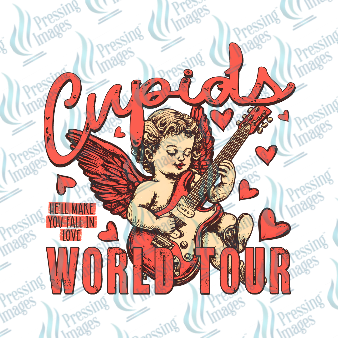 UVD 7014 Cupid's World Tour — detail view — Pressing Images Canada