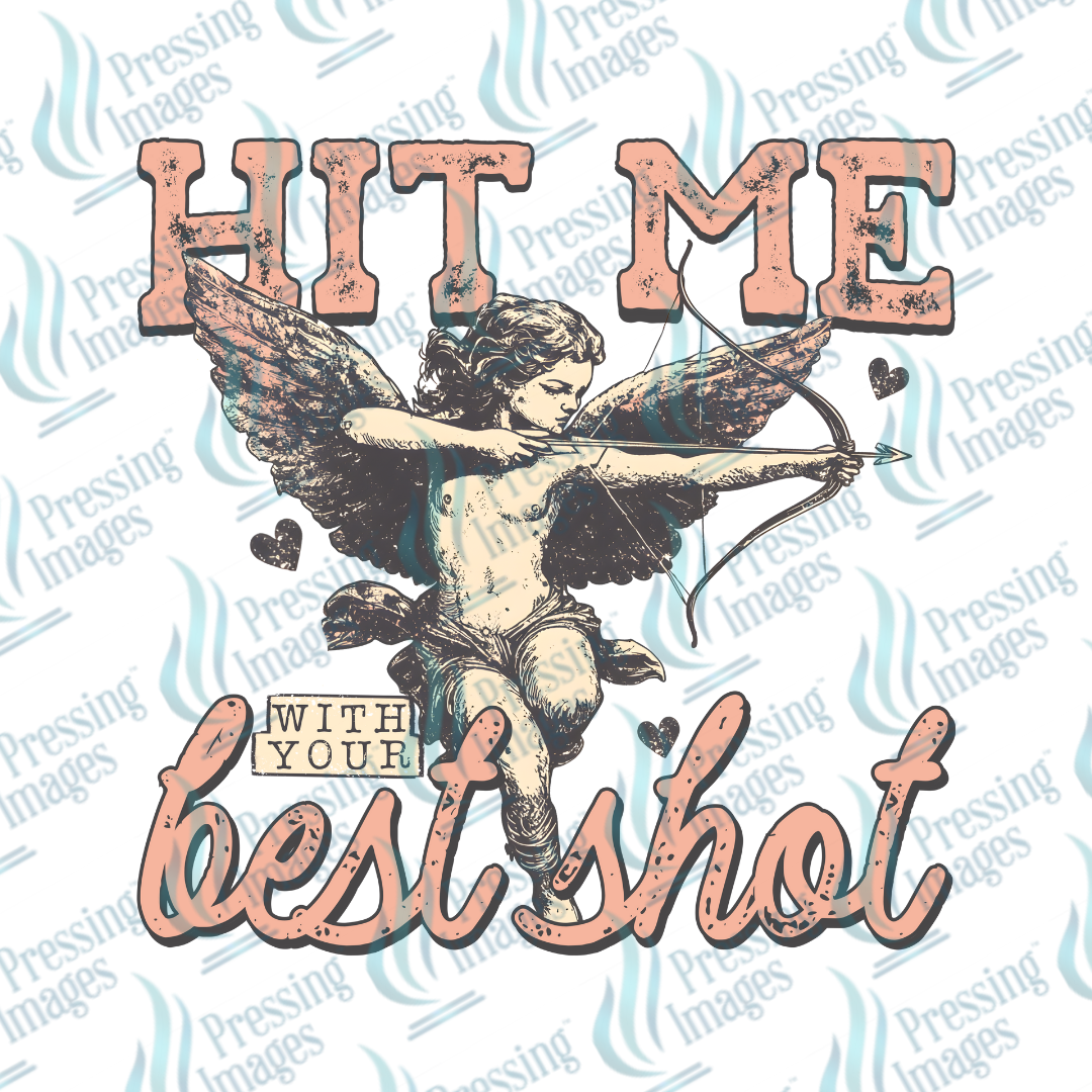DTF 7023 Hit Me — detail view — Pressing Images Canada