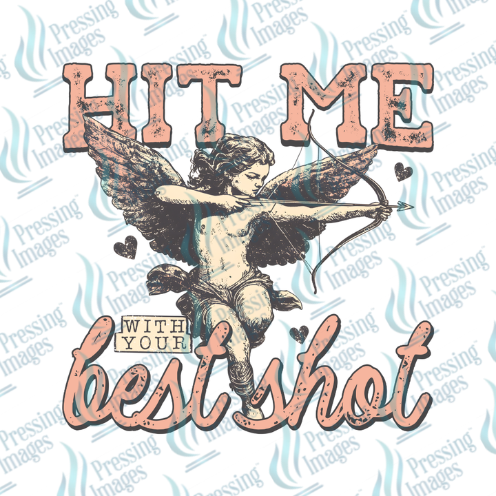 UVD 7023 Hit Me With Your Best Shot — detail view — Pressing Images Canada