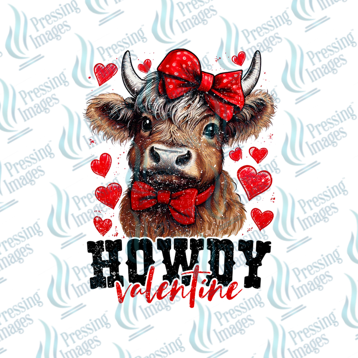 UVD 7024 Howdy Valentine — detail view — Pressing Images Canada