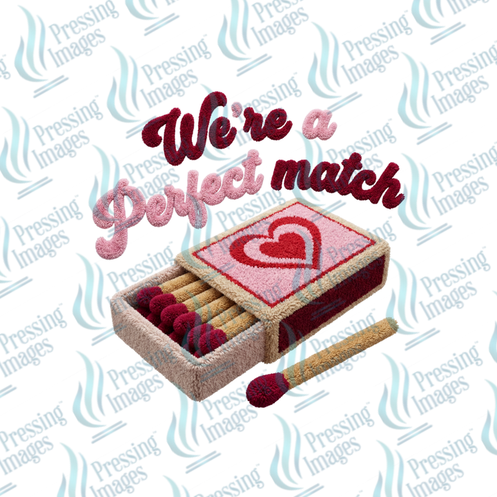 UVD 7044 We're A Perfect Match — detail view — Pressing Images Canada