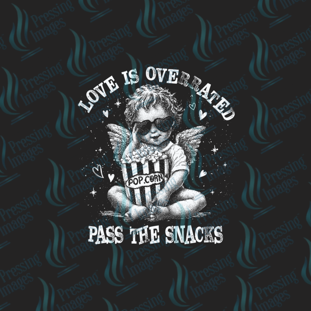 UVD 7049 Love Is Overrated — detail view — Pressing Images Canada