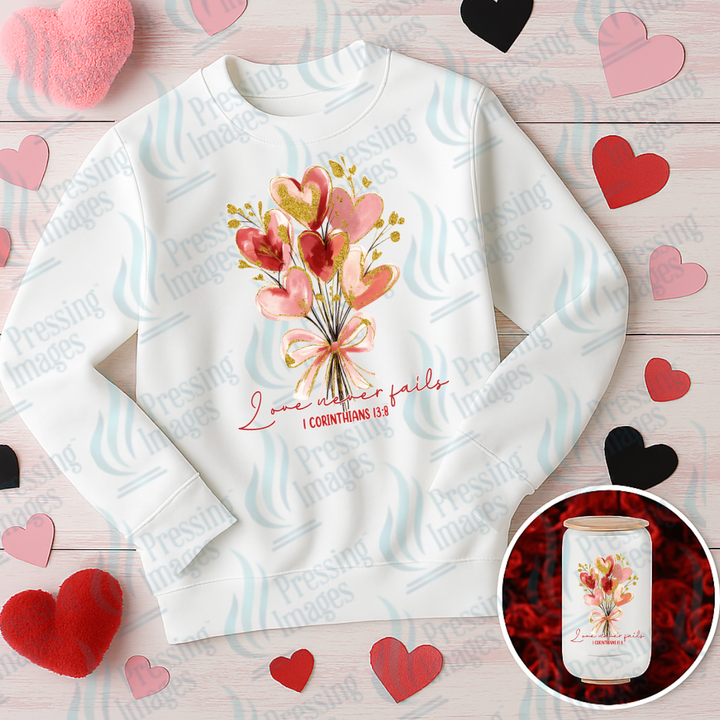 DTF 7055 Valentine Bouquet