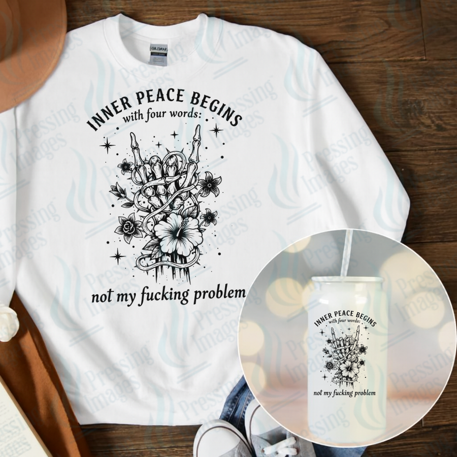 DTF 7059 Inner Peace — Pressing Images Canada