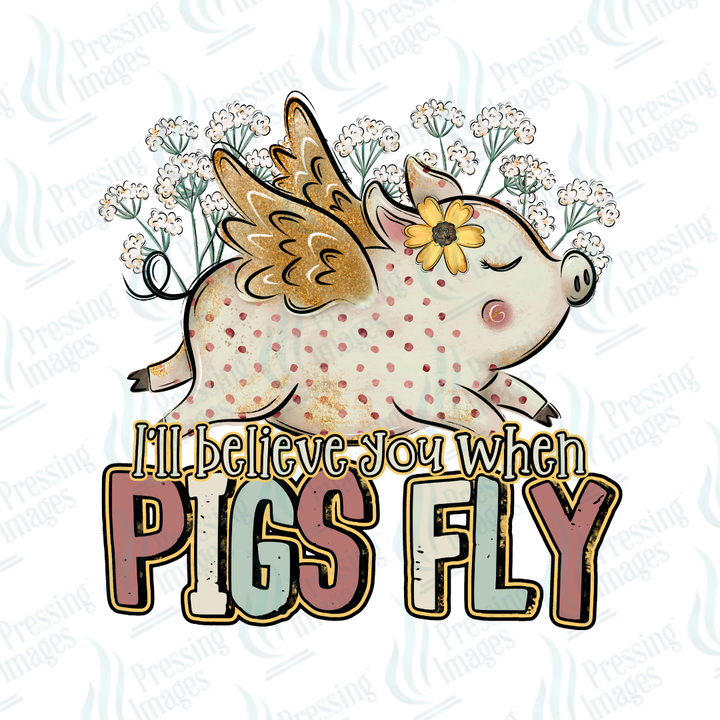DTF 7083 Pigs Fly
